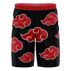 Naruto Akatsuki Athletic Shorts ANA2207