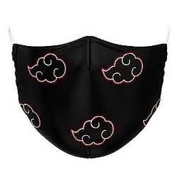 Akatsuki Clouds Naruto Face Mask ANA2207