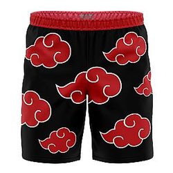 Naruto Akatsuki Hawaiian Board Shorts ANA2207
