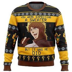 It Was Me Dio Jojo's Bizzare Adventure Ugly Christmas Sweater ANA2207