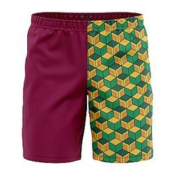 Giyu Tomioka Demon Slayer Hawaiian Board Shorts ANA2207