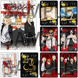 Tokyo Revengers Playing Cards - Tokyo Revengers Anime Playing Card Set