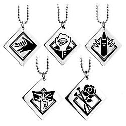 Jujutsu Kaisen Necklaces - Jujutsu Kaisen Anime Symbol Charms Jewelry Pendant Necklace