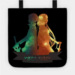 Sword Art Online Bags - Sword Art Online Japanese Anime Another Universe All Over Print Tote Bag