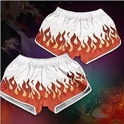 Demon Slayer Shorts For Her - Anime Women Summer Pants