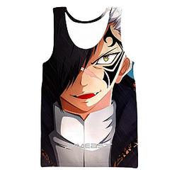 Fairy Tail Tank Tops - Anime Streetwear Short Sleeve Summer Tank Top
