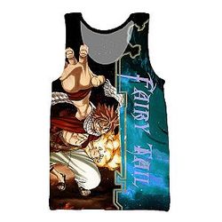 Anime Fairy Tail Tank Top - Casual Muscle Fitness Sleeveless Tank Top