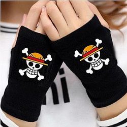 Anime ONE PIECE Gloves - Monkey D. Luffy cosplay Black Glove