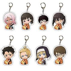 Fire Force Keychains - Hot Fire Force Anime Cute Characters Figure Double Side Acrylic Keychain
