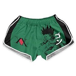 Hunter x Hunter Beach Shorts - Gon Freecss Anime Cosplay Women Shorts
