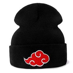 NARUTO Beanies - Japanese Akatsuki Logo Anime Casual Beanie