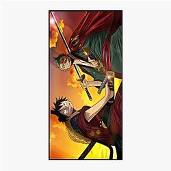 One Piece Beach Towels - Zoro And Luffy Printed Beach Towel