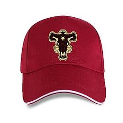 Black Clover Cap -Black Clover Classic Baseball Cotton Printed Cap
