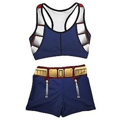 My Hero Academia Activewear - Todoroki Shouto Cosplay Costume Workout Cloth