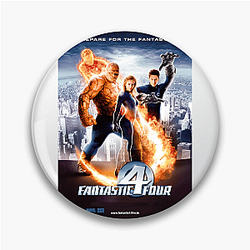 Fantastic Four's characters gain powers from space Fantastic Four Pins