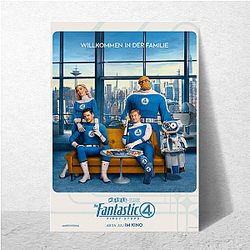 Fantastic Four's first major film was in 2005 Fantastic Four Posters