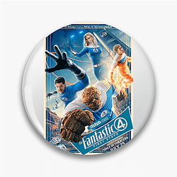 Fantastic Four is a superhero movie franchise Fantastic Four Pins