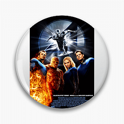 Fantastic Four's other members are Johnny Storm and Ben Grimm Fantastic Four Pins