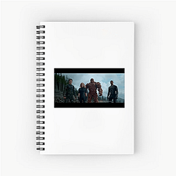 Fantastic Four's members have unique superpowers Fantastic Four Notebook