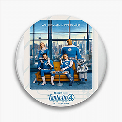 Fantastic Four's first major film was in 2005 Fantastic Four Pins