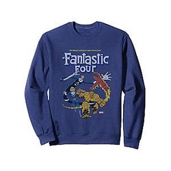 Comics The Fantastic Four Vintage Hero Cover Sweatshirt
