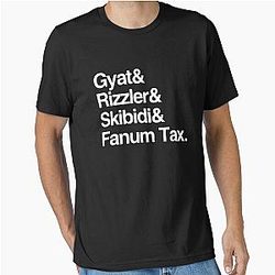Gyat Rizzler Skibidi Fanum Tax Essential T-Shirt