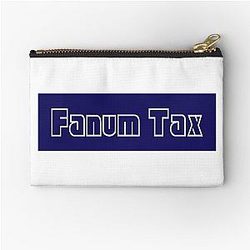 Fanum Tax Zipper Pouch