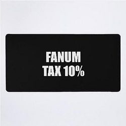 Fanum Tax Slang Desk Mat