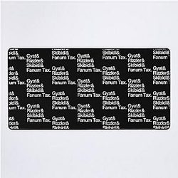 Gyat & Rizzler & Skibidi & Fanut Fox Desk Mat