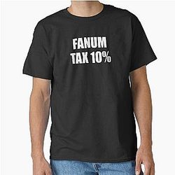 Fanum Tax Slang Design Classic T-Shirt 
becomes:

Fanum Slang Design Classic T-Shirt