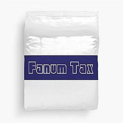 Fanum Tax Duvet Cover