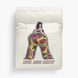 Level 1000 Ohio Sigma Fanum Tax Rizzler Mewing Duvet Cover