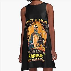A Mom Who Loves Farruko And Halloween Dress