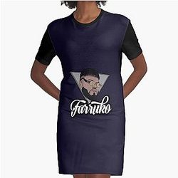 Farruko Digital Art T-Shirt Dress