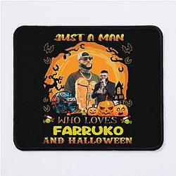Just A Man Who Loves Halloween Mouse Pad