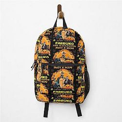 A Boy Who Loves Farrukoo Halloween Backpack