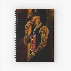 Farruko Tattoo Aesthetic Notebook