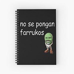 Don't Get Frukos Spiral Notebook