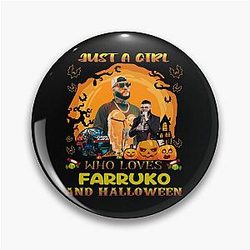 Just a Girl Who Loves Halloween Pin