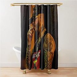 Farruko Tattoo Aesthetic Shower Curtain