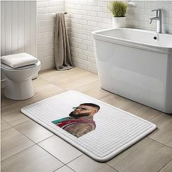 Farruko - Puerto Rican Reggaeton Artist Farruko Bath Mats
