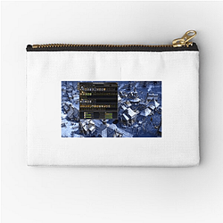 Farthest Frontier Pioneer Aesthetic Farthest Frontier Zipper Pouches