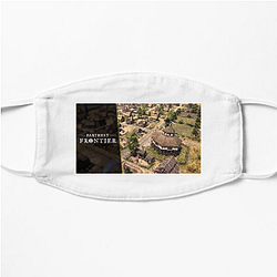 Farthest Frontier Unique Crop Motif Farthest Frontier Face Masks