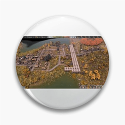 Farthest Frontier Survival Mode Tee Farthest Frontier Pins