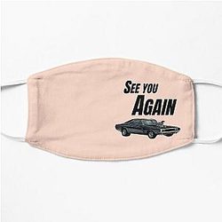 See you Again  Dom's charger fast and furious  Flat Mask