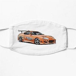 Fast and Furious Orange Supra Flat Mask