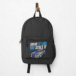Drive it like you stole it  fast and furious Paul walker's Skyline  Backpack