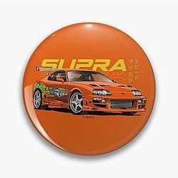Supra Mk IV - Fast And Furious Pin