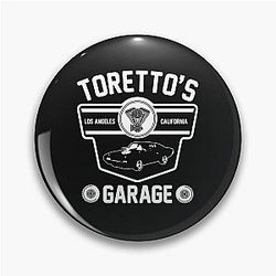 Fast And Furious T-ShirtToretto's Garage Pin