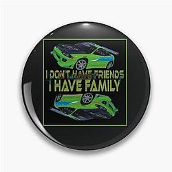 Fast And Furious Quotes Mitsubishi Eclipse Classic Pin